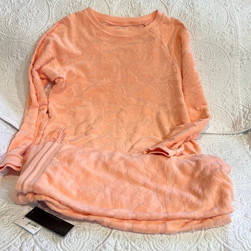 Jessica Simpson The Warm Up jogger set, medium‎ top, large bottom, NWT